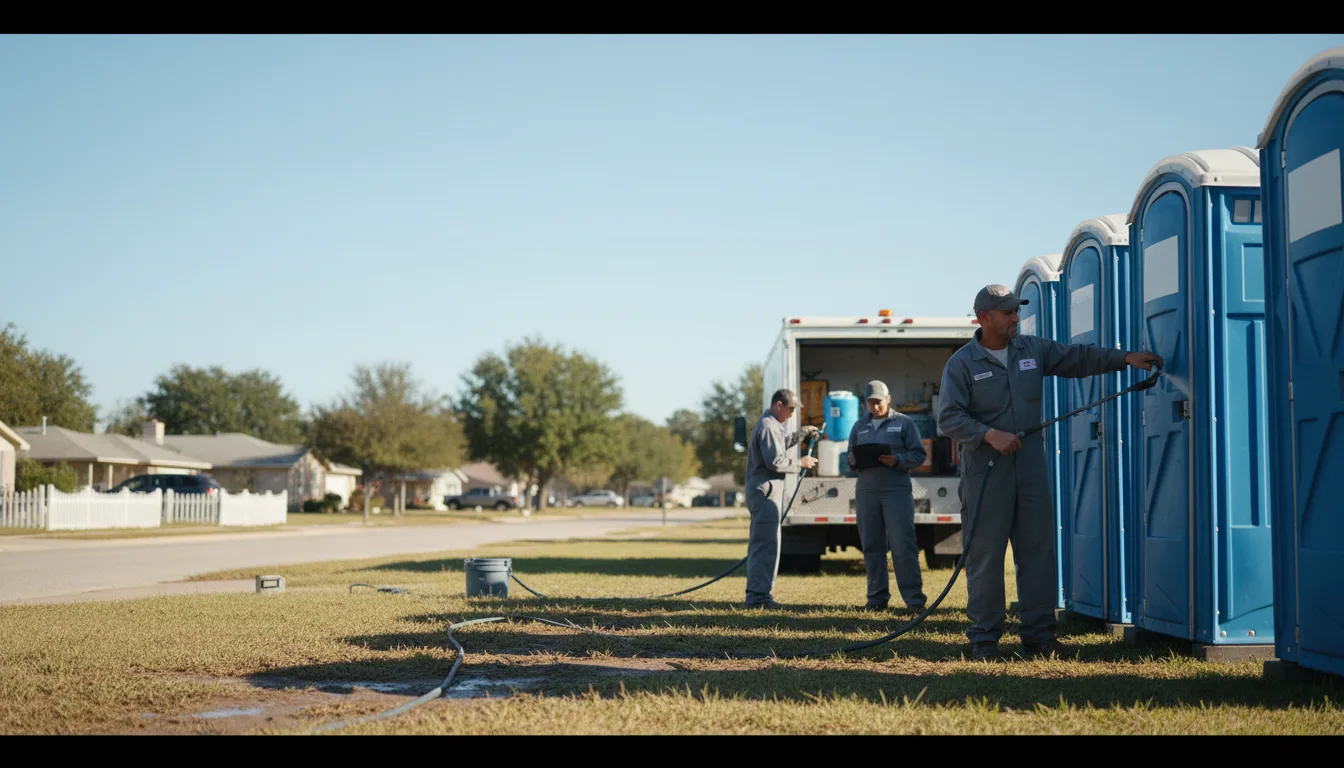 Long-Term Portable Toilet Rental in Indianola, OK near me